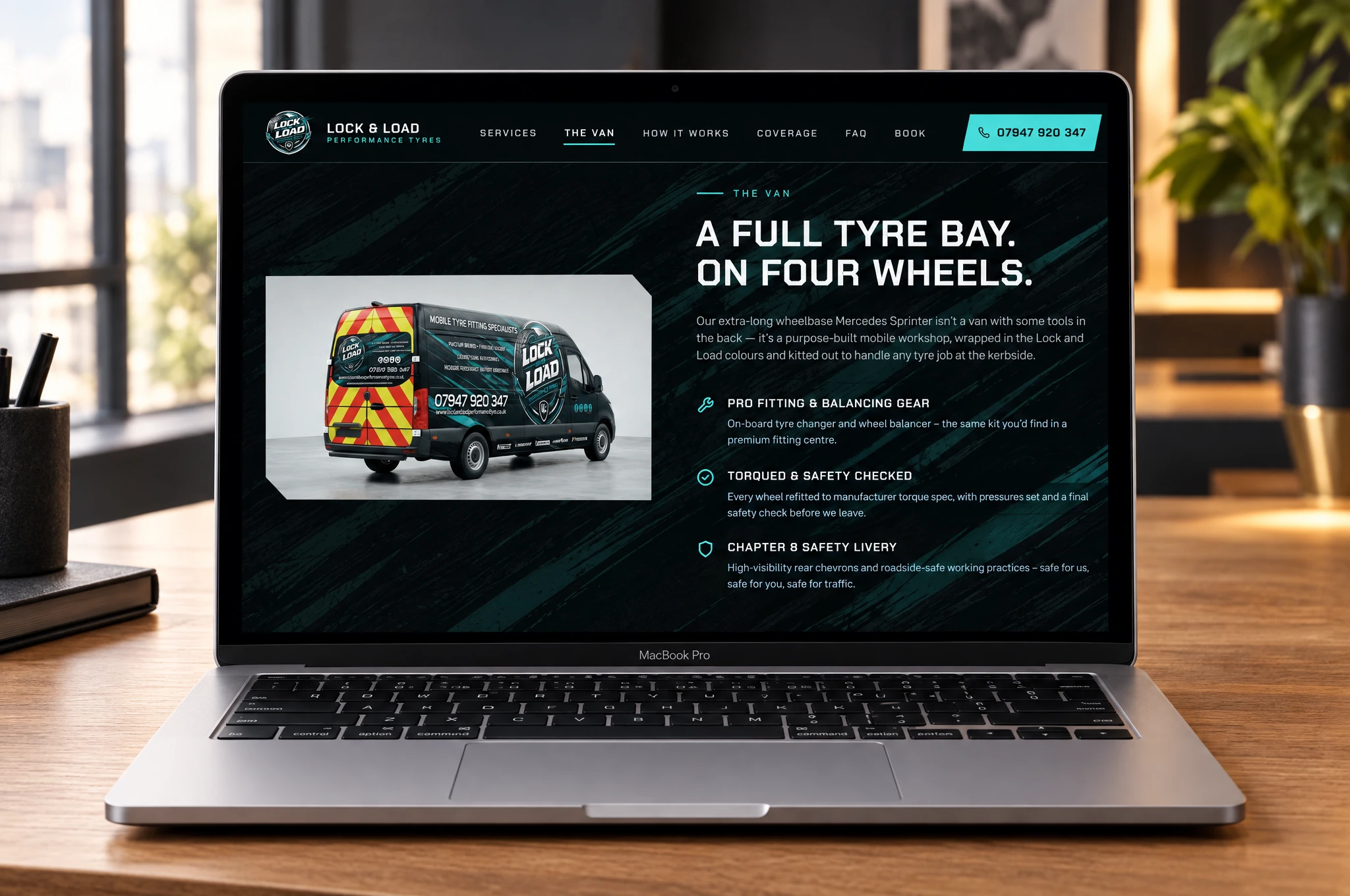 Desktop — the mobile workshop