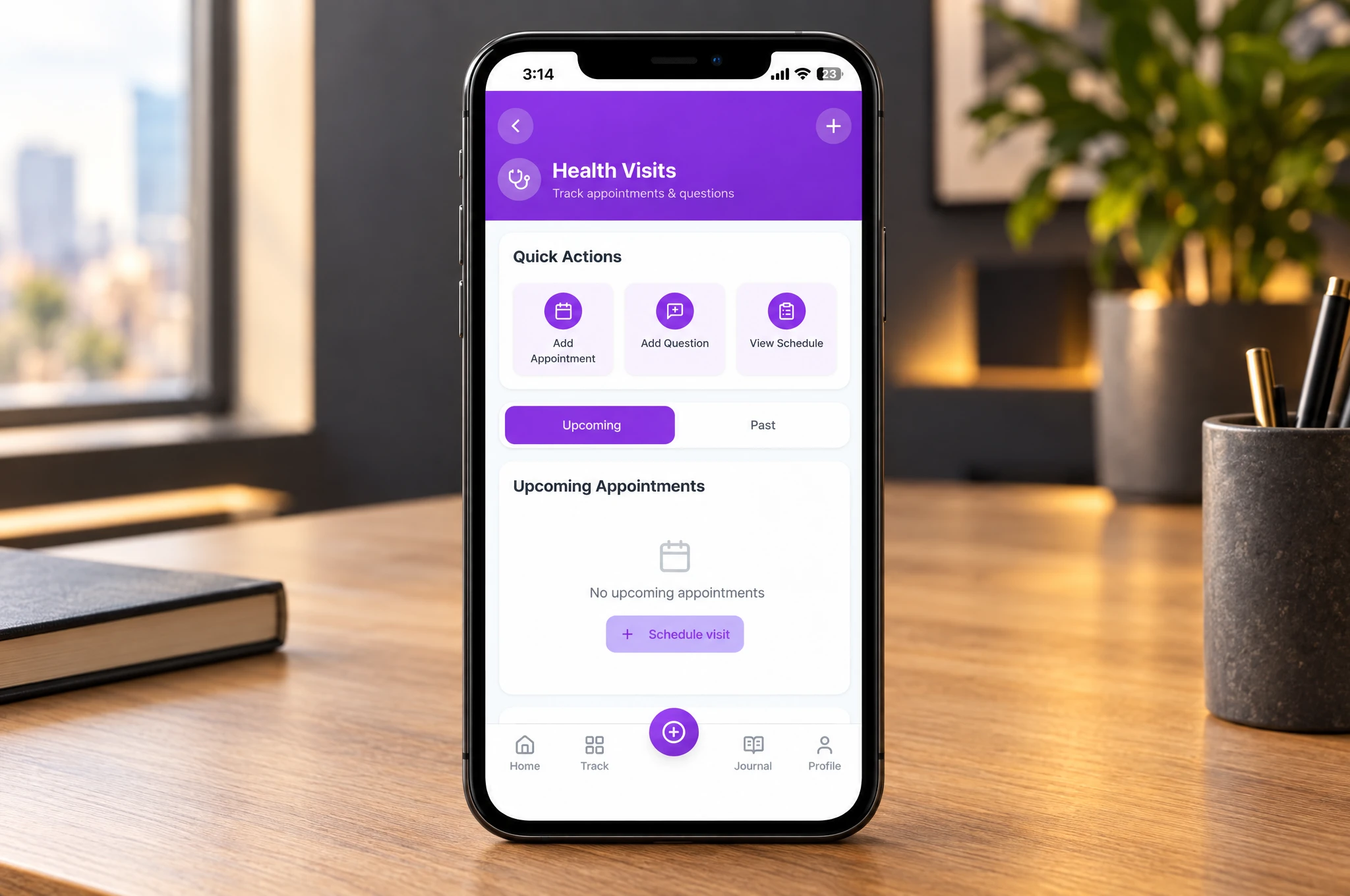 Health visits — development preview