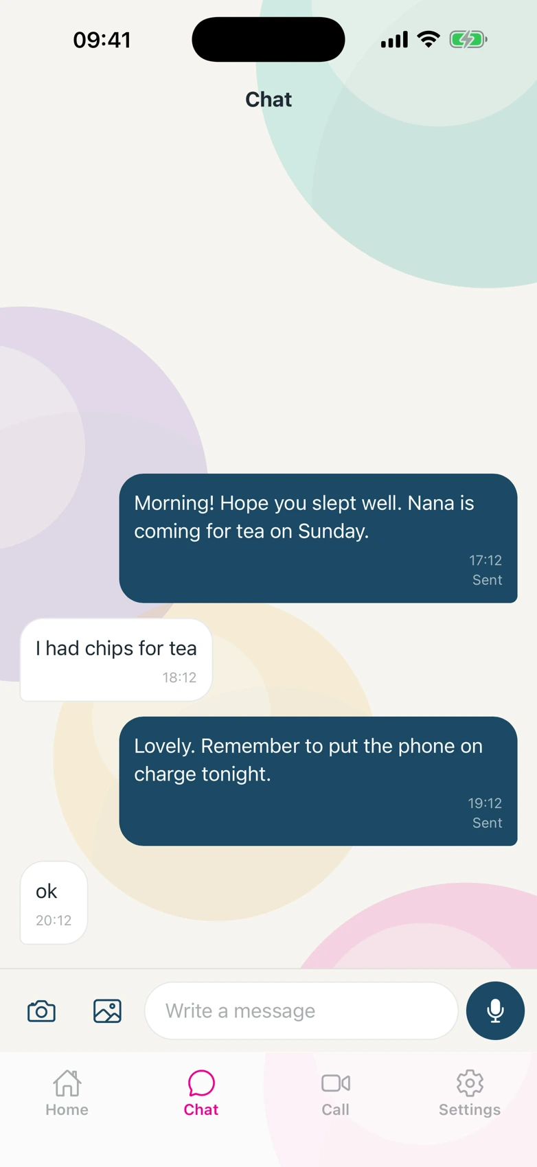 Family chat